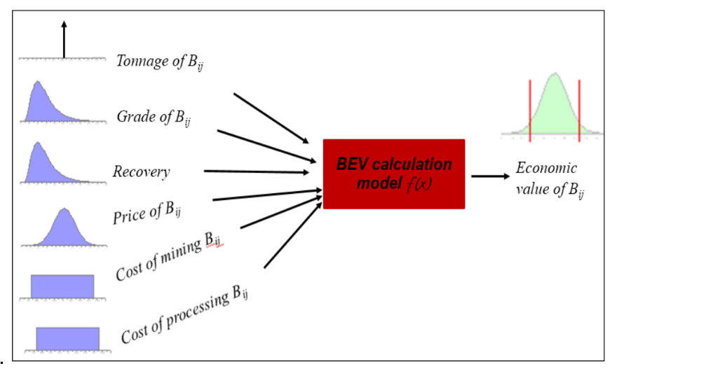 Figure 5 A stochastic BEV calculation model